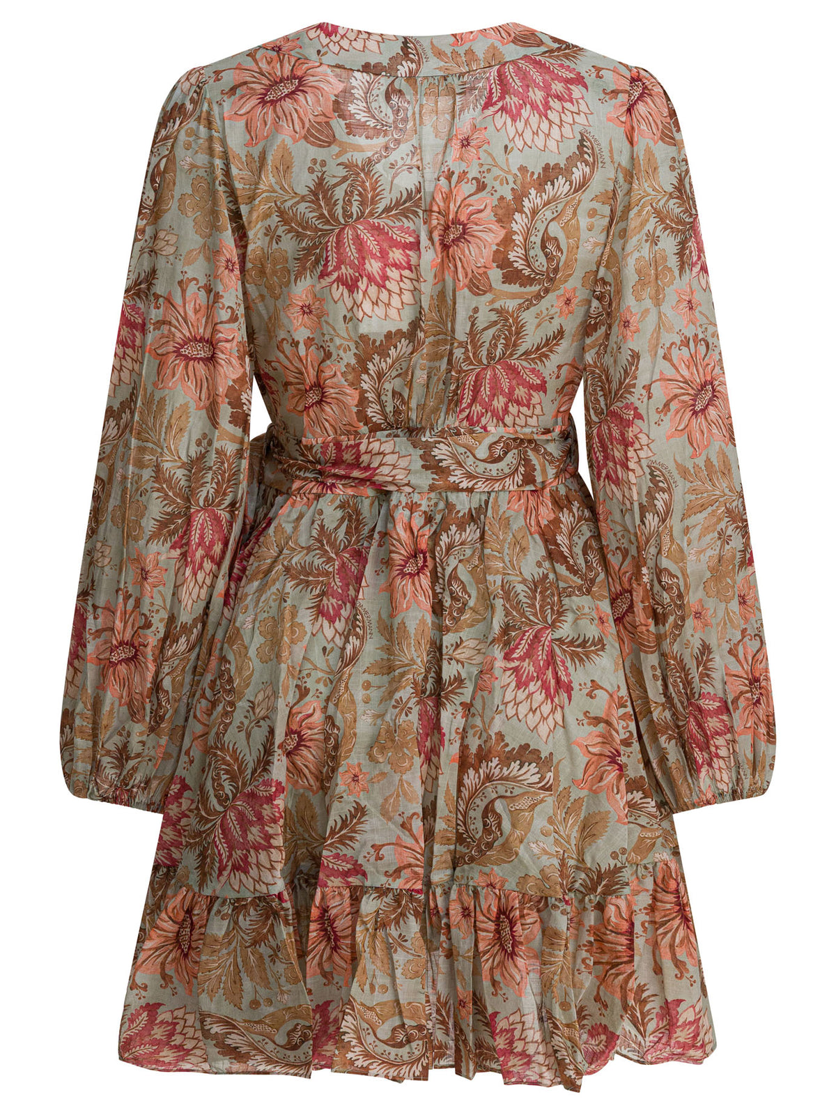 Zimmermann "Daylight" short dress - Green
