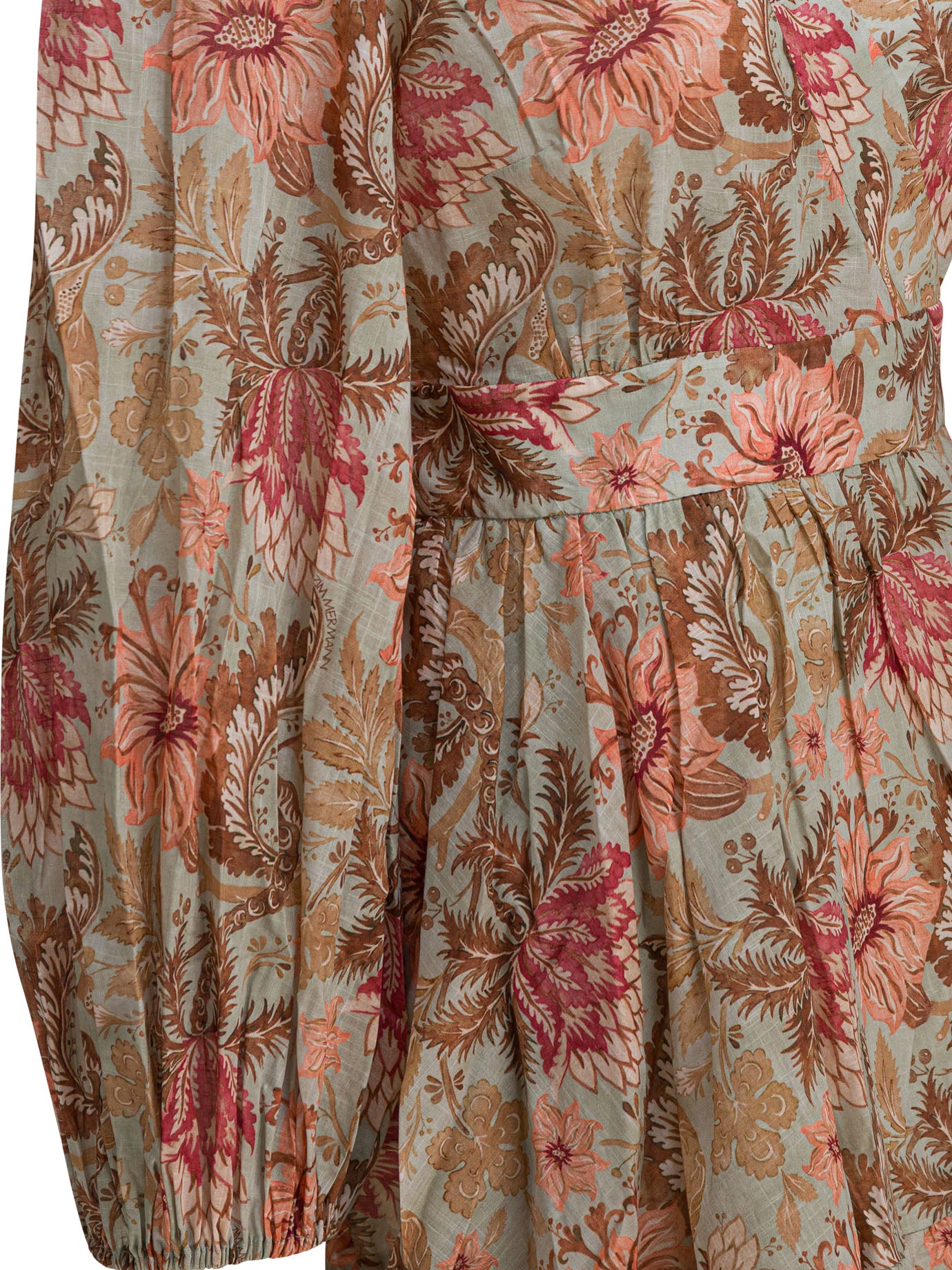 Zimmermann "Daylight" short dress - Green
