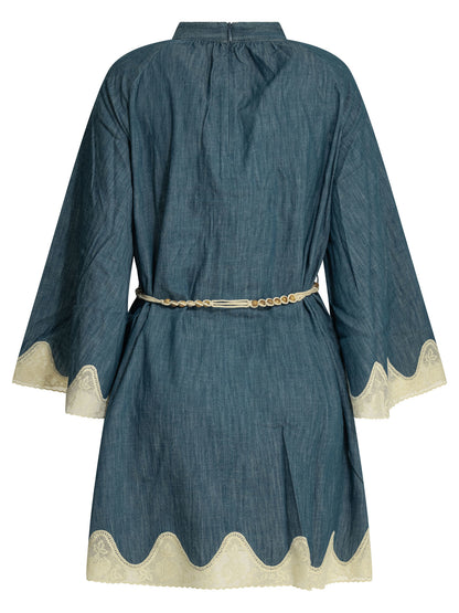 Zimmermann "Awaken" short dress - Blue