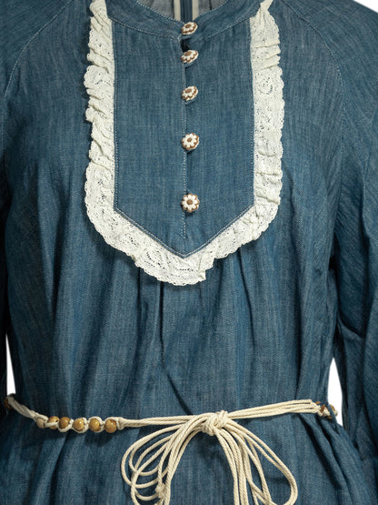 Zimmermann "Awaken" short dress - Blue