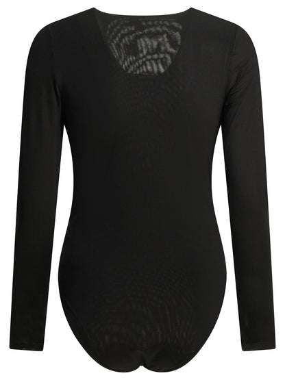 Zimmermann Long-sleeved bodysuit - Black
