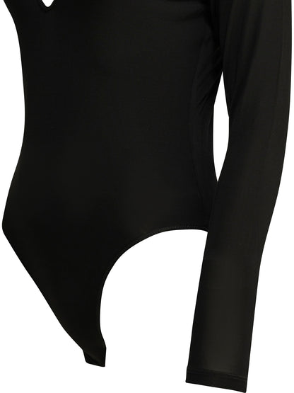 Zimmermann Long-sleeved bodysuit - Black