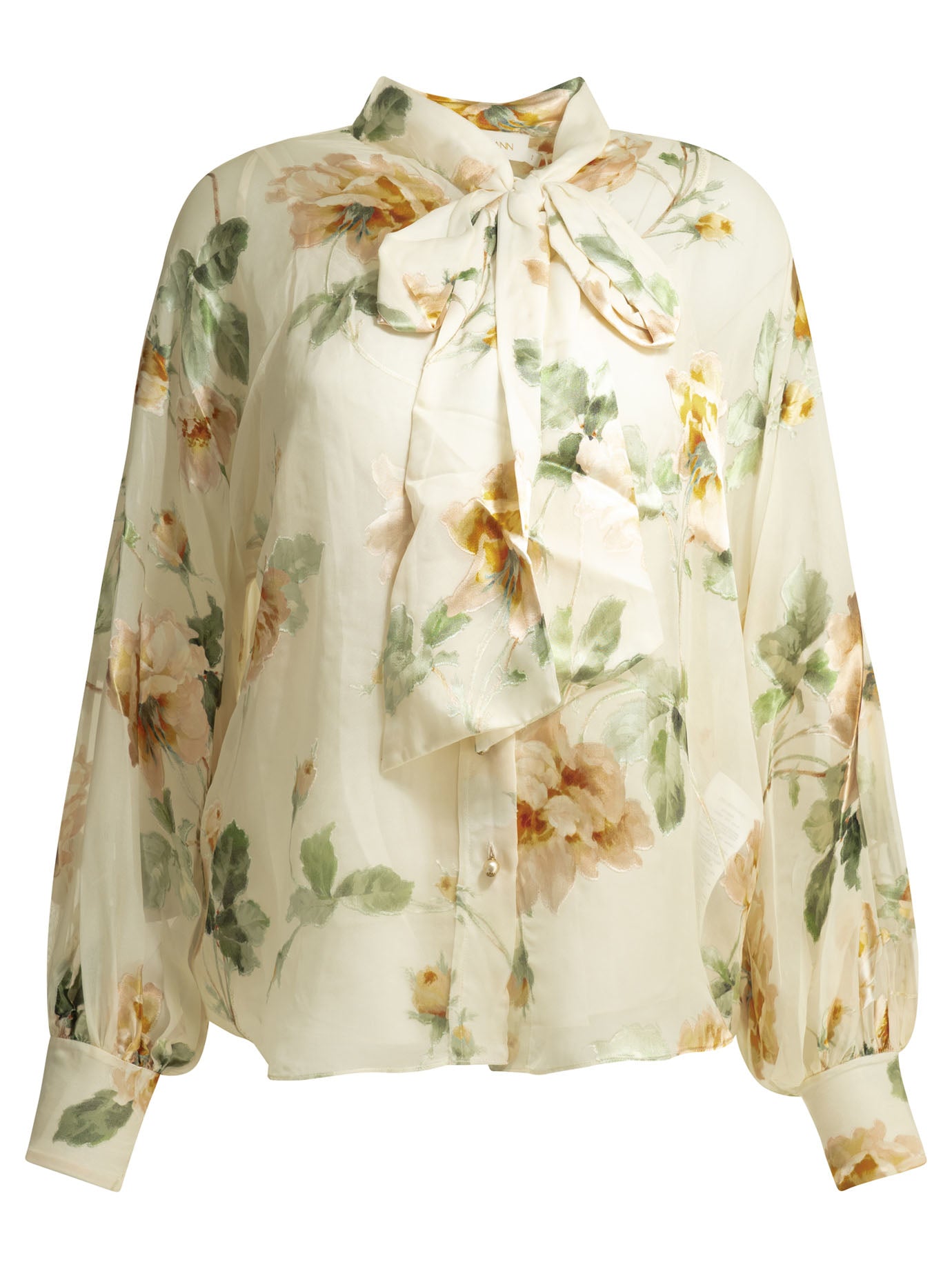 Zimmermann "Carousel" blouse - White