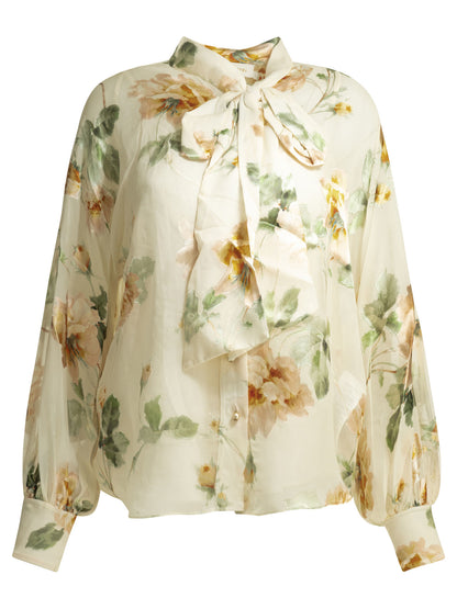Zimmermann "Carousel" blouse - White