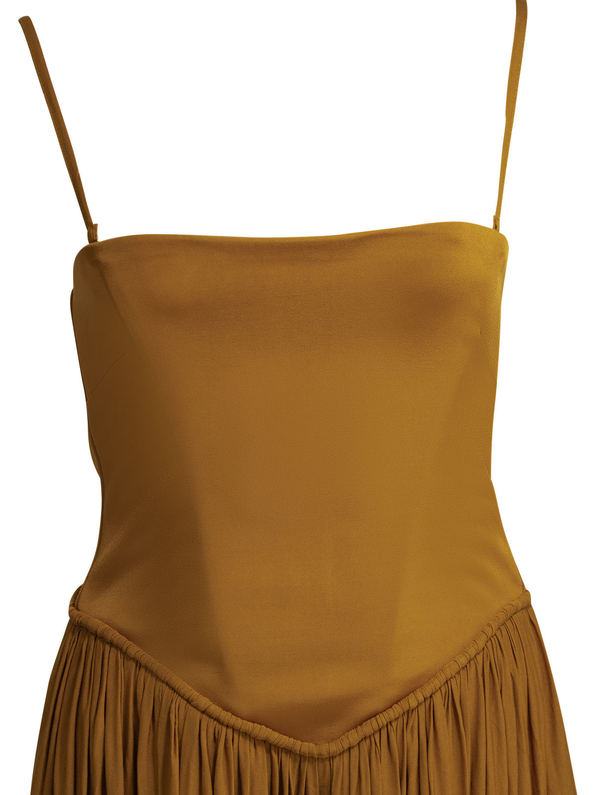 Zimmermann "Luna" Jumpsuit with corset - Yellow