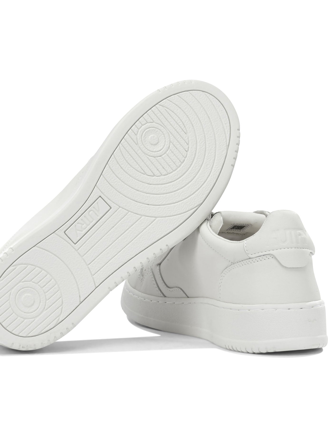 Autry "Medalist Low" Low-Top Sneakers - White