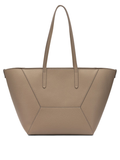 Brunello Cucinelli "BC Duo" large shoulder bag - Beige