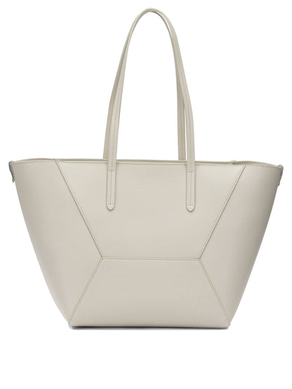 Brunello Cucinelli "BC Duo" large shoulder bag - White