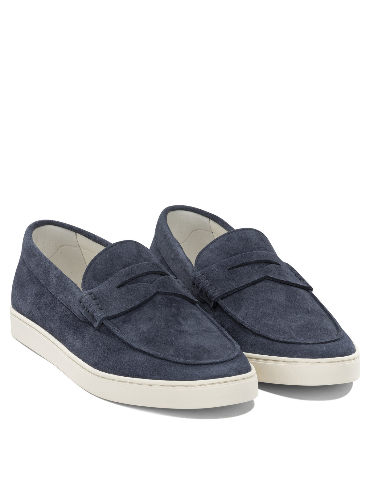 Brunello Cucinelli Suede loafers - Blue