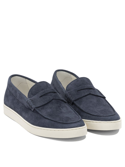 Brunello Cucinelli Suede loafers - Blue