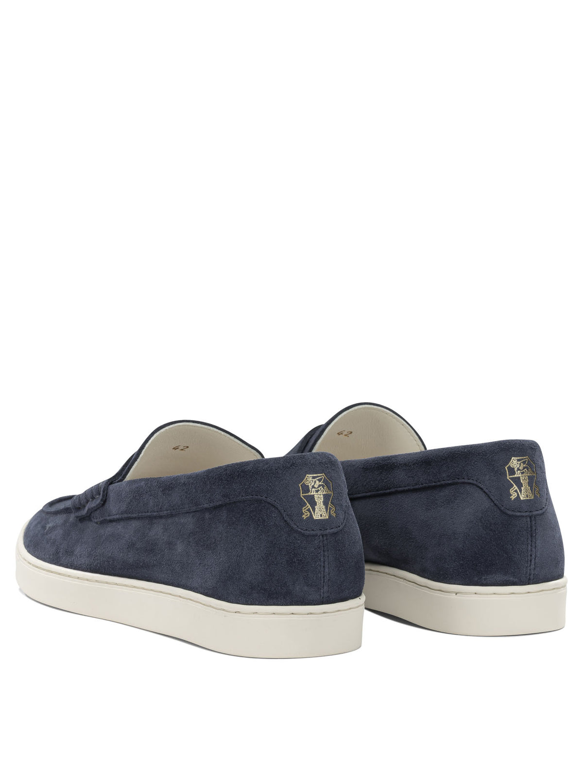Brunello Cucinelli Suede loafers - Blue