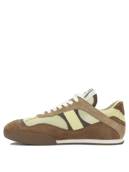 Chloé "Kick" Low-Top Sneakers - Brown