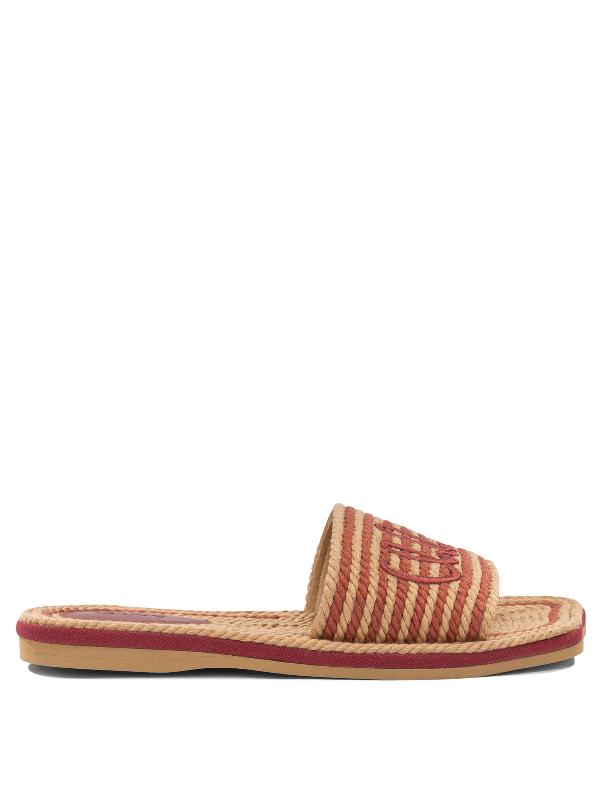 Chloé "Sand" Slide - Red
