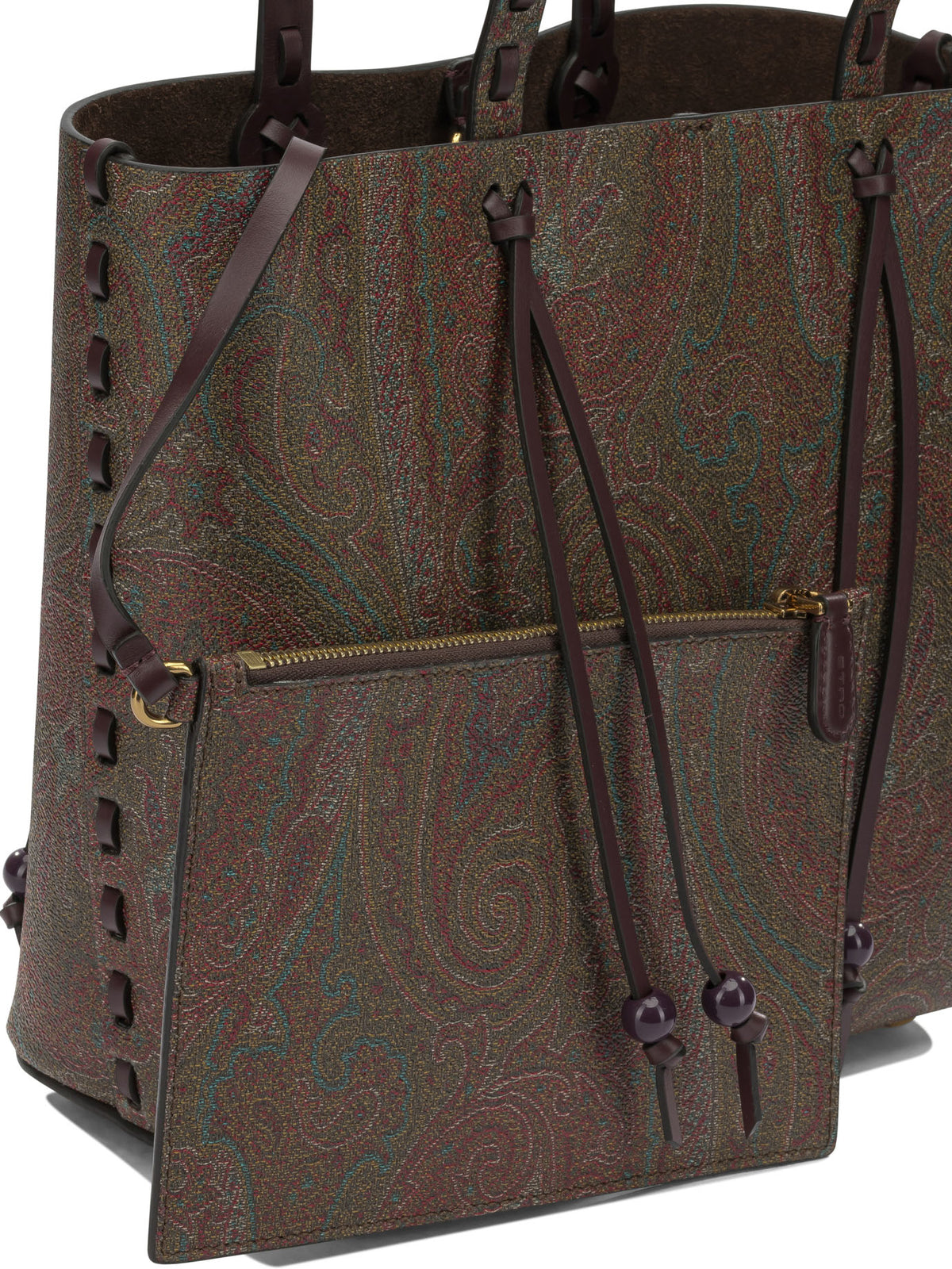 Etro "ETRO Essential" Small Shoulder Bag - Brown