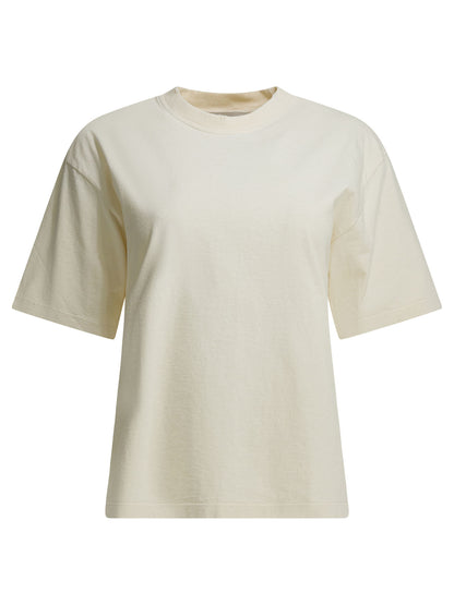 Golden Goose Crew neck T-shirt with reverse logo - White