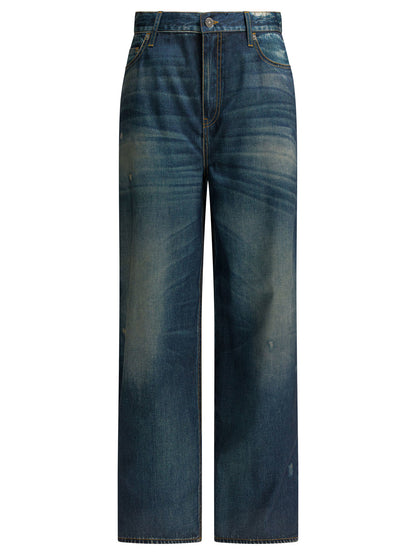 Golden Goose "Melody Boyfriend" wide-leg jeans - Blue