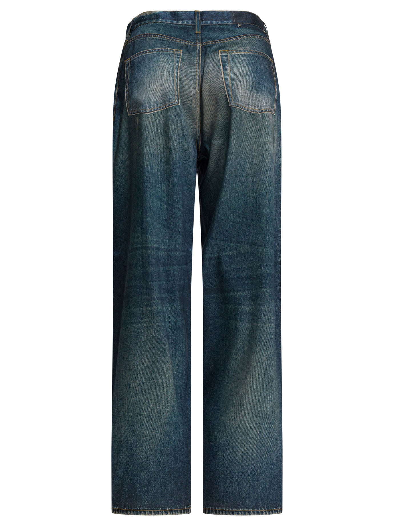 Golden Goose "Melody Boyfriend" wide-leg jeans - Blue