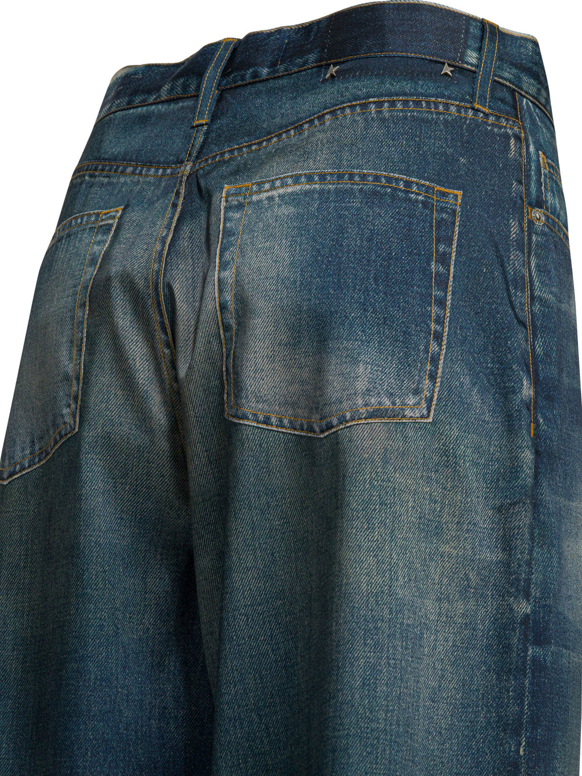 Golden Goose "Melody Boyfriend" wide-leg jeans - Blue