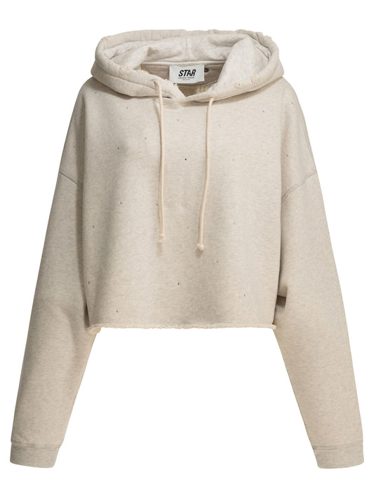 Golden Goose "Star/W'S" Hoodie - Grey