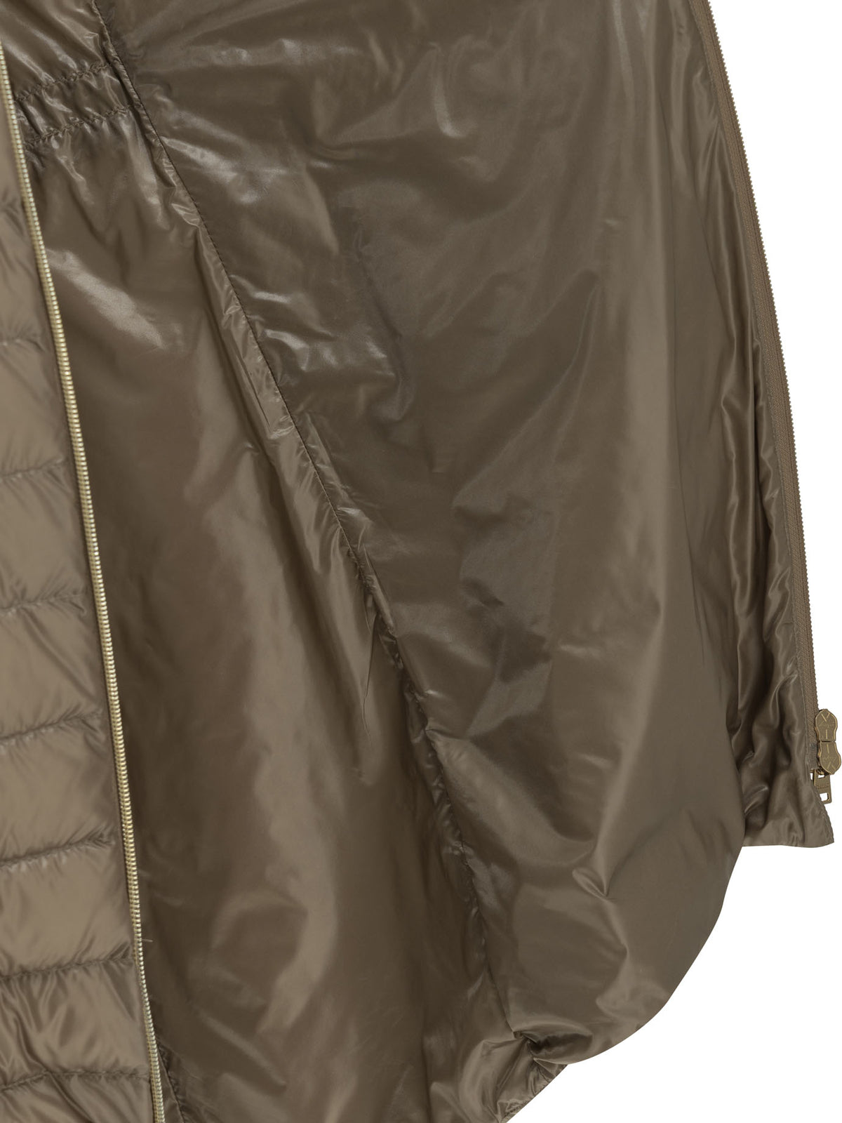 Herno Long down jacket made of ultra-light nylon - Beige