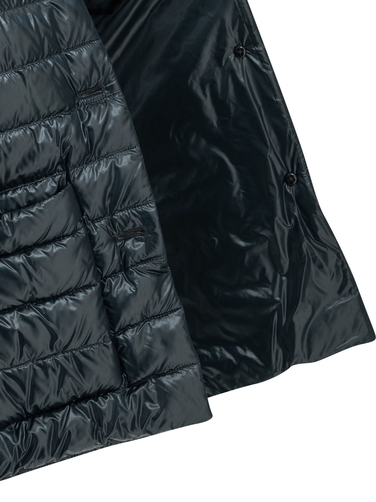 Herno Ultra-light nylon short down jacket - Blue