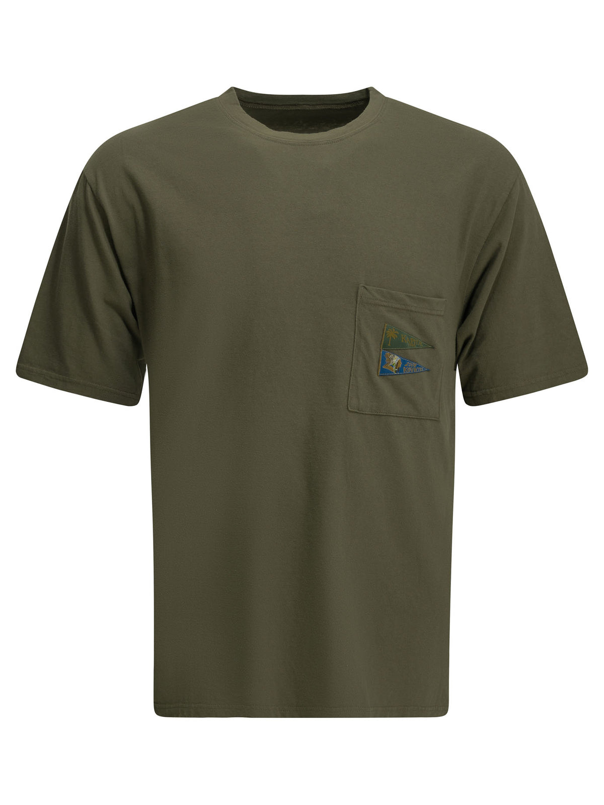 Kapital "Pennant" Crew-Neck T-Shirt - Green