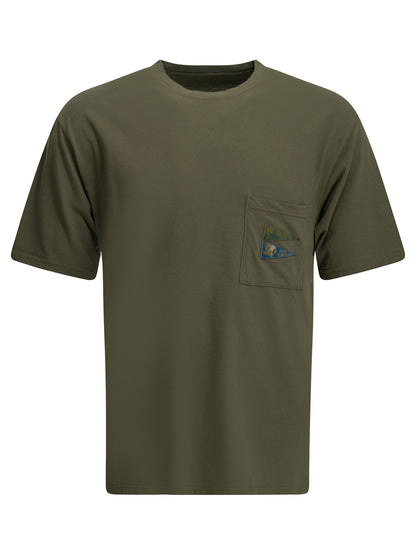 Kapital "Pennant" Crew-Neck T-Shirt - Green