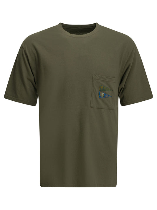 Kapital "Pennant" Crew-Neck T-Shirt - Green