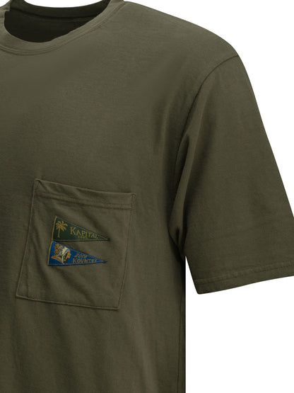 Kapital "Pennant" Crew-Neck T-Shirt - Green