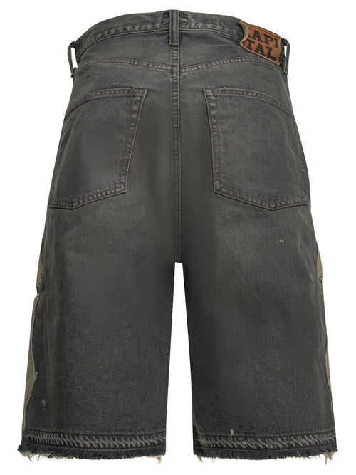 Kapital "Bone" Five-Pocket Shorts - Black
