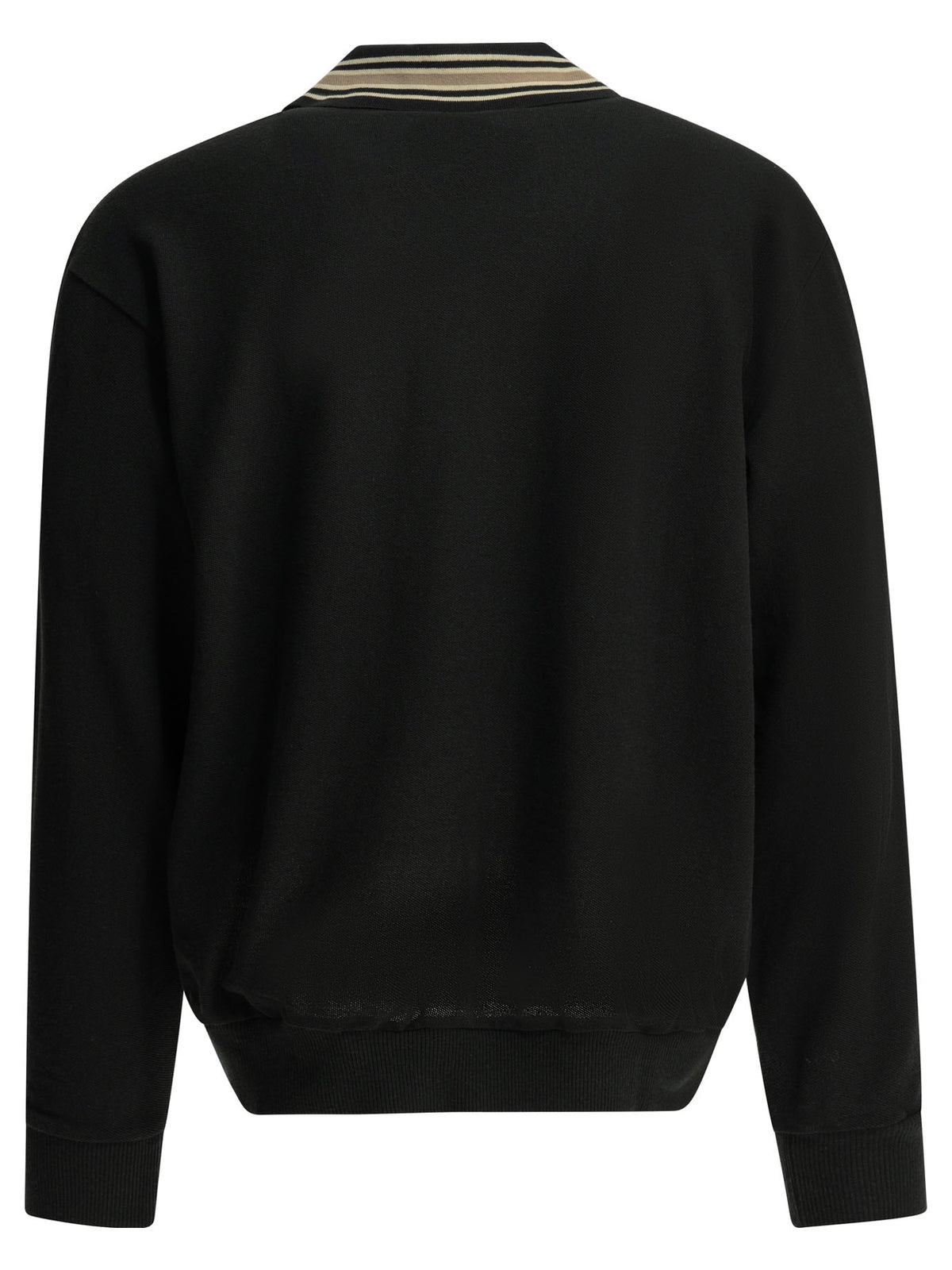 Kapital Polo shirt with buttons and logo - Black