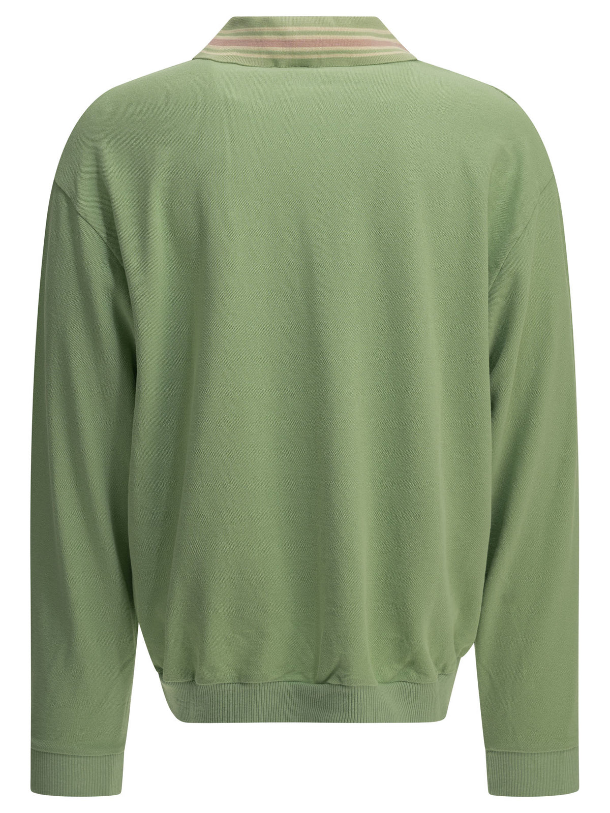 Kapital Polo shirt with buttons and logo - Green