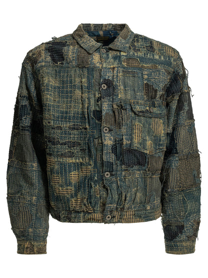 Kapital "Boro Spring" denim jacket - Blue