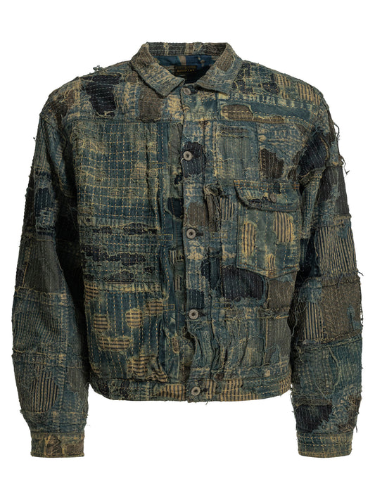 Kapital "Boro Spring" denim jacket - Blue