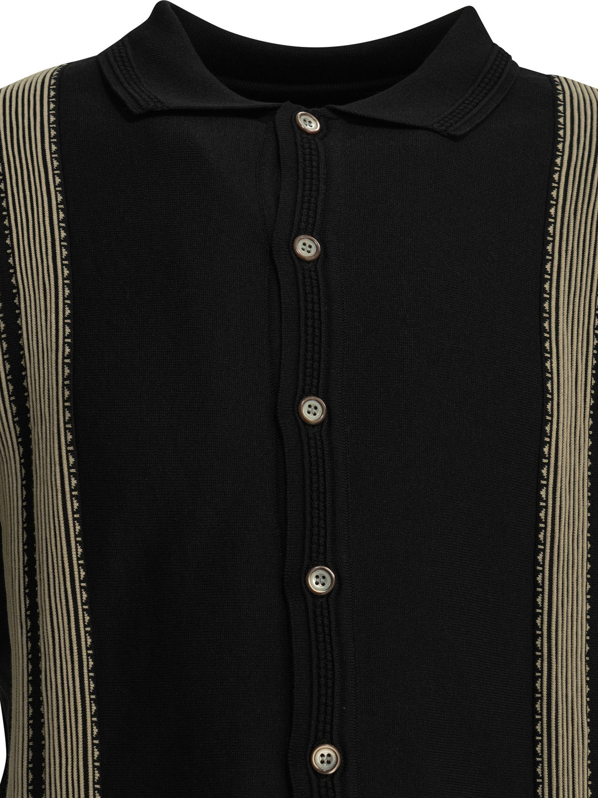 Kapital "Tennessee Aloha" Polo Shirt - Black