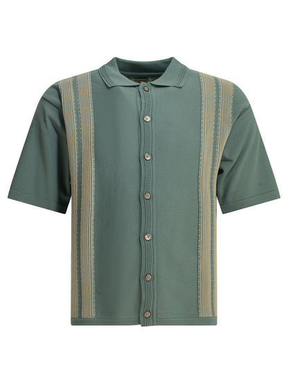 Kapital "Tennessee Aloha" Polo Shirt - Green