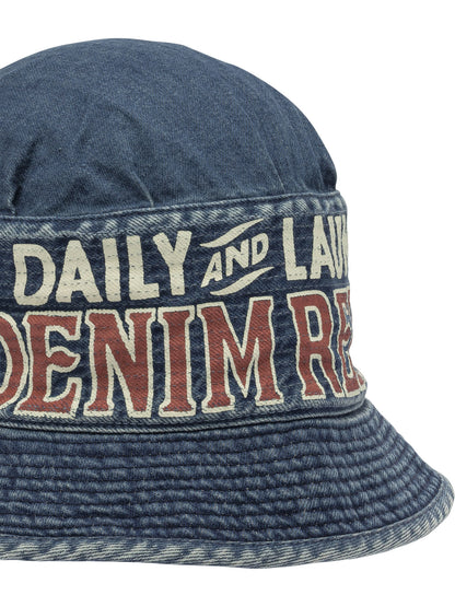 Kapital "Laundry" bucket hat - Blue