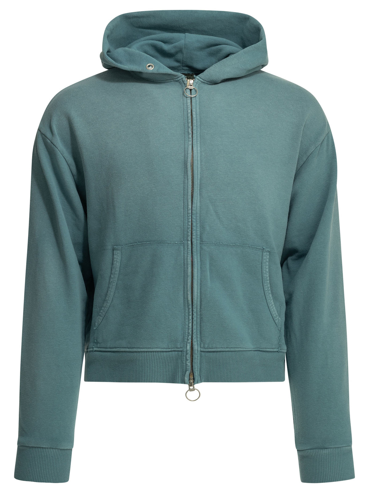 Kapital "Gym Parka" Zip-Up Sweatshirt - Light Blue