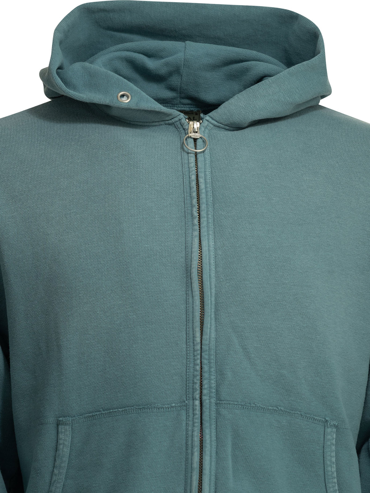 Kapital "Gym Parka" Zip-Up Sweatshirt - Light Blue