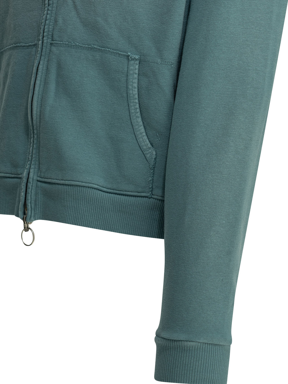 Kapital "Gym Parka" Zip-Up Sweatshirt - Light Blue