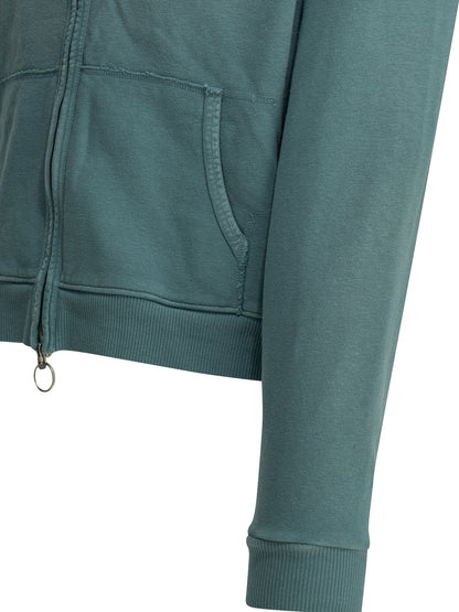 Kapital "Gym Parka" Zip-Up Sweatshirt - Light Blue