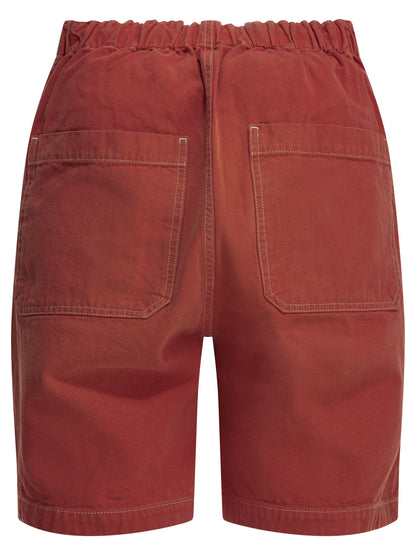 Kapital "California" Utility Shorts - Red