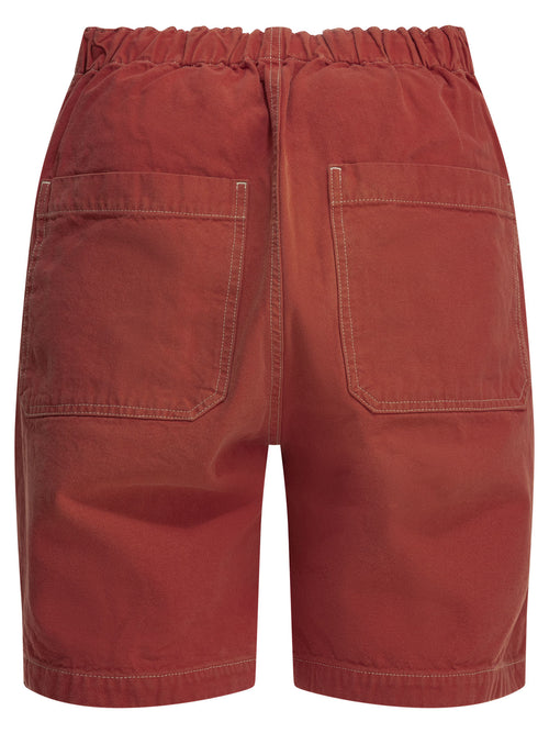 Kapital "California" Utility Shorts - Red