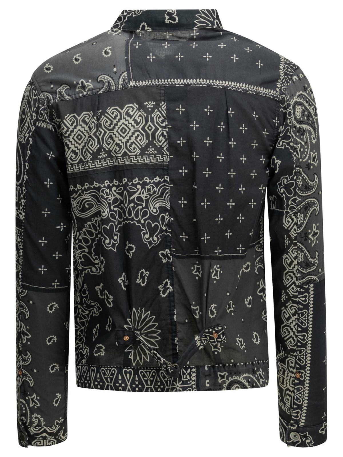 Kapital "Bandana Patchwork" Lightweight Jacket - Black