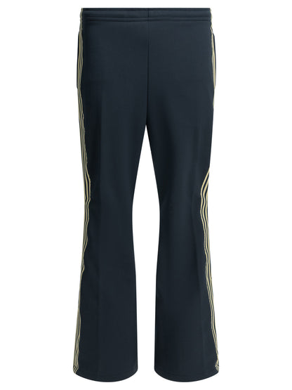 Kapital "Banner Stripe" Athletic Pants - Blue