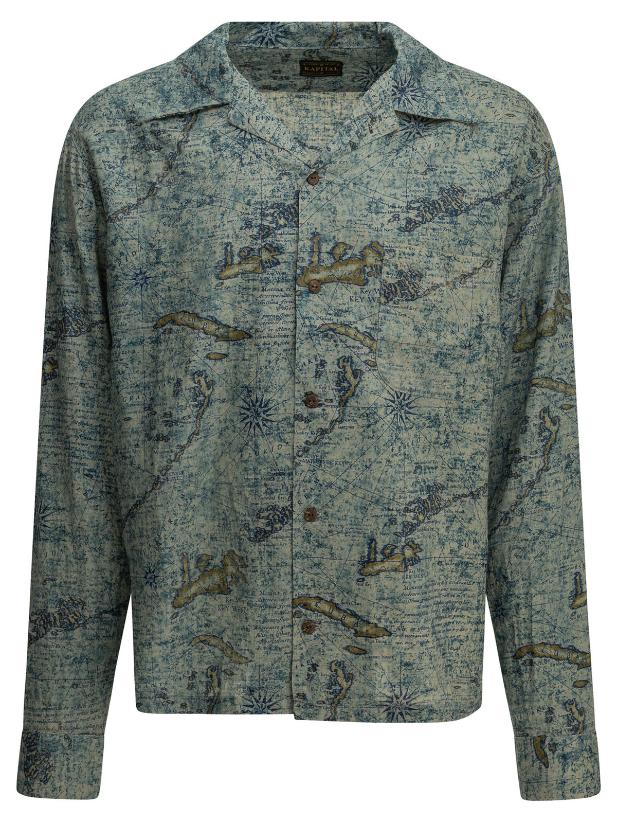 Kapital "Key West" Casual Shirt - Blue