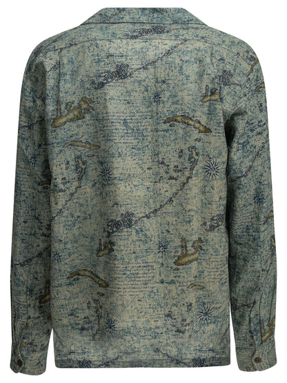 Kapital "Key West" Casual Shirt - Blue