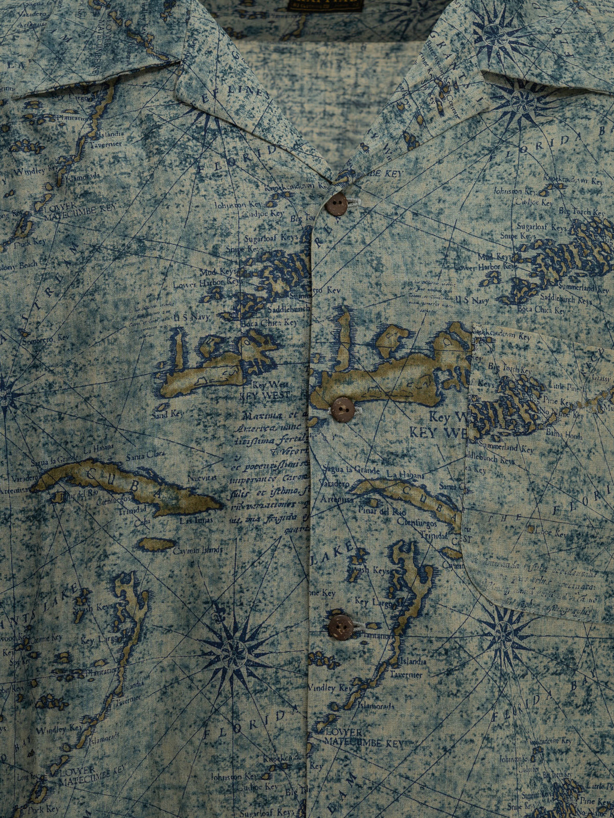 Kapital "Key West" Casual Shirt - Blue