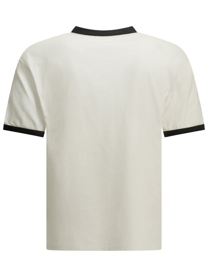 Kapital "Ring (Denim Men Love Cats)" Crew-Neck T-Shirt - White