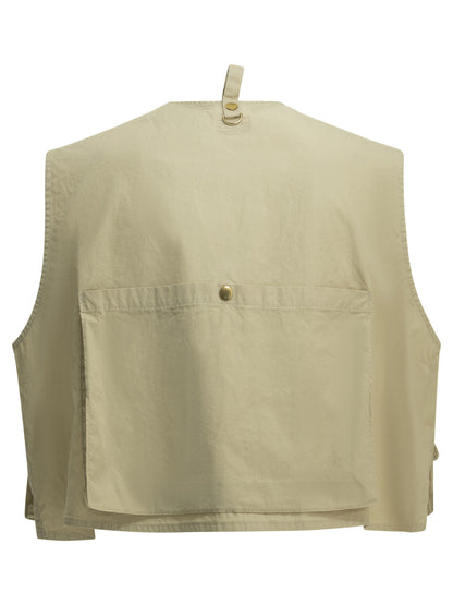 Kapital "Fishing Vest" Sleeveless Jacket - Beige